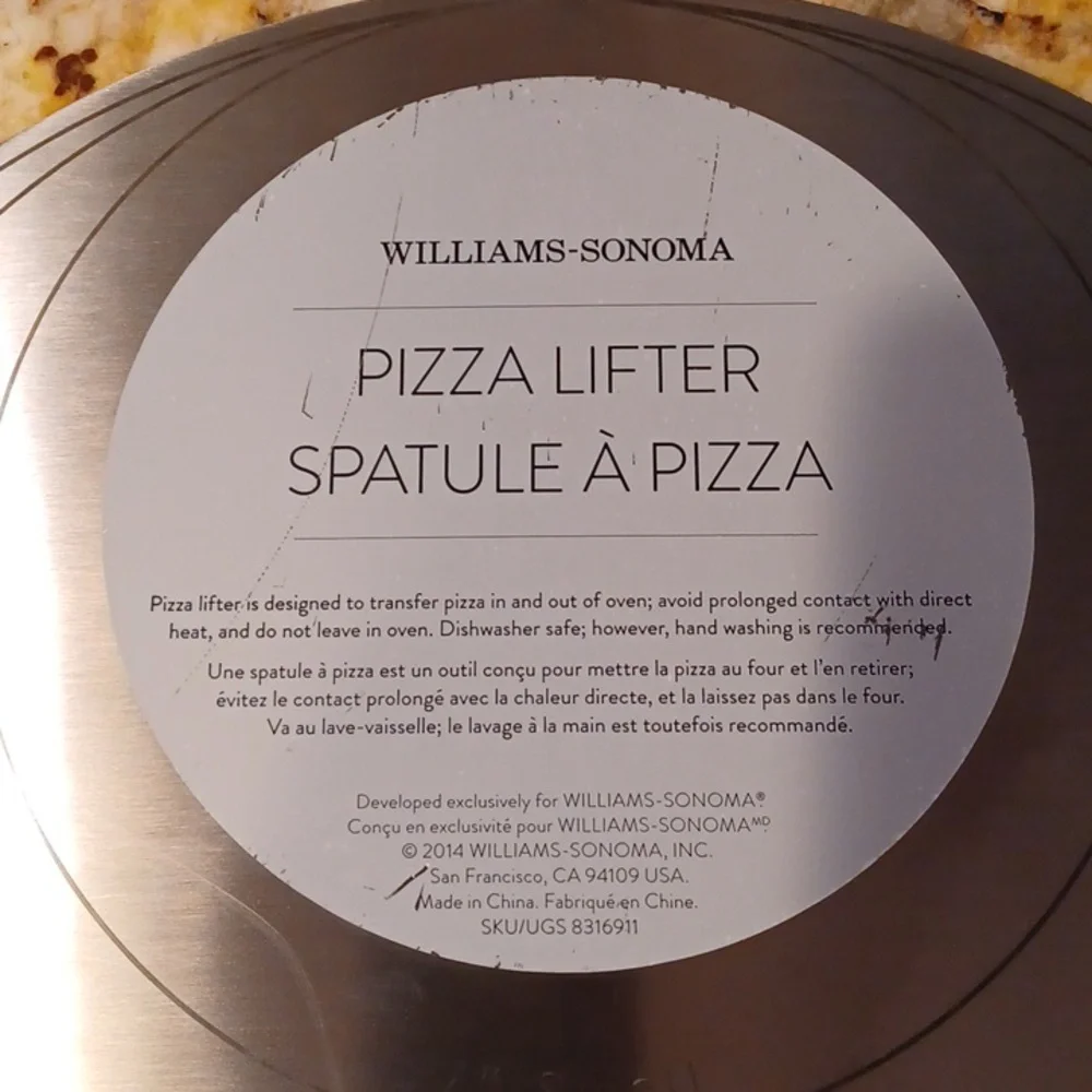 Williams Sonoma Pizza lifter